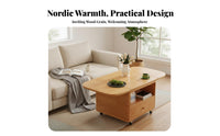 Mobile Design Multi-Tier Rolling Cart Space-Saving Expandable Rolling Storage Table Minimalist Design Living Room Furniture Sturdy Construction for Apartment Dwellers, Families, Homeowners, Small Areas, Dining Area, Kitchen, Home Office