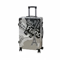 Large Capacity Wheeled Trolley Case Sturdy 4-Wheel Travel Suitcase Combination Lock Hardside Luggage Telescoping Handle for Vacati Single Rs, Young Adults, Vacation, Vacations, Business Trip, Weekend Getaways