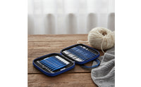 Aluminum Interchangeable Circular Knitting Smooth Circular Knitting Needle Set Tapered Flexible for Knitters, Makers, Home