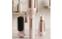 Multi-Functional 3-in-1 Hair Styler Electric Hair Styler with Interchangeable Heads Smooth Curling Iron Brush for Home, Travel