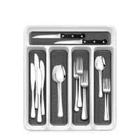 Kitchen Drawer Cutlery Organizer with Dividers, Utensil Holder for Cabinet, Restaurant for Forks Spoons Chopsticks Storage