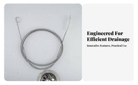 Refrigerator Drain Hole Cleaner Stainless Steel Body Car Sunroof Drain Cleaner
