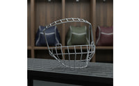 Ice Hockey Helmet Cage Head Protection Wire Helmet Face Guard Carbon Steel Guarding Gear for Athletes, Adults