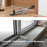 Lever Style Wooden Door Lifter Black Touch Pads Foot-Pedal Door Lifter