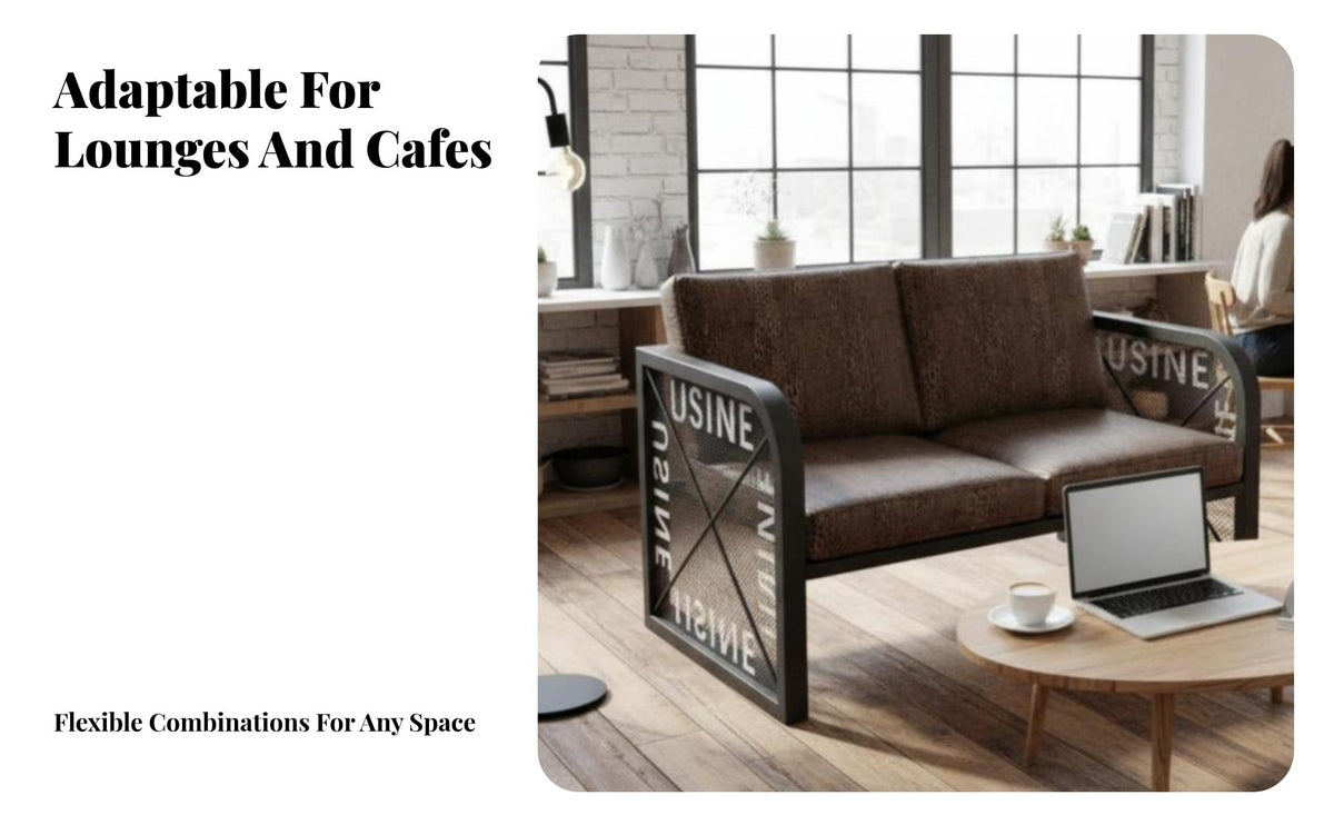 Wrought Iron Frame utilitarian design Dining Booth High rear Design Upholstered Dining Booth Comfortable Banquette Seating long-lasting Construction for Bar Owners, Interior Designers, eating establishments, Restaurant, Lounge Area, eating establishment