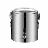 Stainless Steel Insulated Barrel Long-Lasting Insulation Milk Tea Insulated Container Large Capacity Thermal Food Container