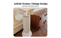 Roman Pillar Plinth Artistic Design Romandesign Pillar Statement Piece Robust Duty for Cafe Owners, Art Collectors