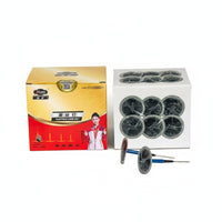24 Pieces Permanent Solution Umbrella-Style Tire Plug Easy to Use Umbrella-Style Plug Tire Repair Kit Portable for Car Owners, Drivers