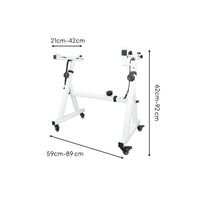 Wheeled Z Frame Keyboard Stand Portable Z-Design Keyboard Stand Stable Base Music Gear Anti-Skid Pads for Studio