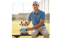 Soft Cow Headcover Impact-Absorbing Padding Cow Driver Headcover Stitching Sports Accessory