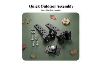 Car Side Awning Mounting Kit Stable Frame Side Awning Mounting Kit Automotive Accessory Stainless Steel Construction