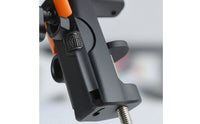 Easy to Install Desk Clamp with Dual Holes Padded Mounting Base with Screw Clamp Adjustable Audio Arm Base Compact for Livestreaming