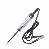 Alligator Clip Test Pen Transparent Handle Automotive Test Pen Electrical Tip Tester 190 Mm
