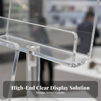 Anti-Skid Bottom Acrylic Glasses Stand Long-Lasting Acrylic Sunglasses Rack Sturdy for Retailers