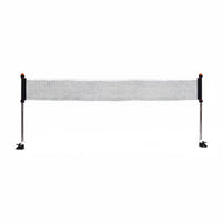 Quick Setup Portable Table Tennis Net Stable Design Adjustable Table Tennis Pong Net Set for Families, Beginners, Indoors, Garage, Basement