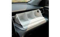 Silicone Organizer Tray Box Easy to Clean Passenger Side Storage Insert Fit Glove Compartment Divider Tray