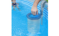 Wall Mount Pool Skimmer Adjustable Skimmer with Strainer Basket Filter Washable Long-Lasting