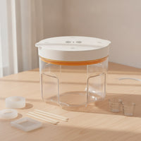 Resin Degassing Chamber Clear Vacuum Chamber with Lid Equipment Transparent Kit Silicone for Crafters, Workshops