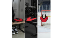 Hockey Neck Guard Pre-Curved Padded Neck Guard Reinforced Guarding Gear