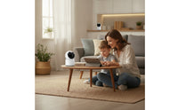 Smart IP Security Camera Two-Way Audio PTZ Security Camera 1080p Indoor for Parents, Pet Owners, Baby Monitoring