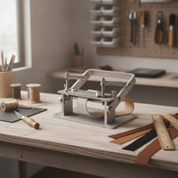 Manual Skiving Machine with Replacement Skiving Edges Easy to Operate Manual Leather Skiver Leather Skiver for Hobbyists