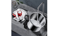 Burst-Resistant-Proof Design Stainless Steel Pressure Cooker Energy Saving Stovetop Pressure Cooker Enhanced Safety Features Locking Lid Stockpot Long-Lasting Construction for Home Cooks, Families, Meal Prep
