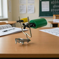 Dual Percussion Mounting Bracket Adjustable Cowbell Mount with Clamp Metal Cowbell Mounting Clamp Long-Lasting for Percussionists
