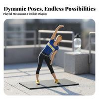 1:64 Miniature Scale Female Figure High Exact Resin Fitness Girl Model Miniature Fitness Female Model Highly Detailed