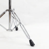 Drum Cymbals Stand Holder with Counterweight Chrome Cymbals Stand Holder with Extending Arm Adjustable for Percussionists, Stage, Production Studios, Rehearsal Rooms