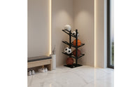 Basketball Rack Multifunctional Ball Storage Rack Matte Ball Storage Stand Playroom