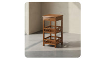 End Table New Chinese Design Sofa Table Simple Design Bedside Storage Rack for Living Room, Small Areas, Bedroom