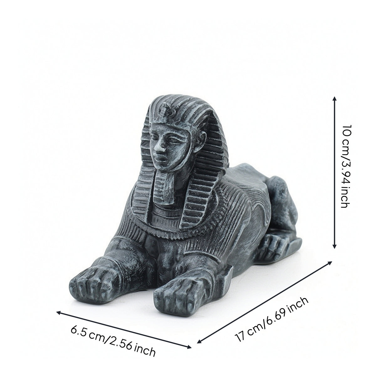 Nile Valley Reclining Sculpture Figurine Miniature Reclining Sculpture Figurine Ancient Collectible statue for History Buffs