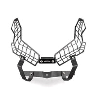 Metal Headlight Grille Guard Rigid Headlight Guard with Mounting Bracket Safeguarding Rugged for Motorcyclists