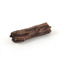 Tree Stump Ornament Realistic Log Section Textured Landscape Piece for Collectors