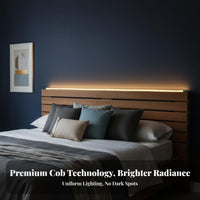 COB Light Strip Full Range COB Illuminating Component Strip Light Cuttable High Brightness for Interior Designers