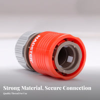 Leak-Proof Water Connector Easy Installation Water Pipe Quick Connect Adapter Secure Fit for Outdoor, Car Washing