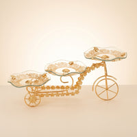 Pedal Fruit Stand European-Style Dessert Display Stand Decorative for Hosts