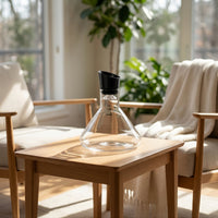 Waterfall Vino Decanter Quick Aeration Vino Aerator Glacial Summit Decanter Easy To Clean Aerating Pourer Hand Blown