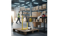 Ergonomic Handle Manual Stretch Film Dispenser Polished Finish Stretch Film Dispenser Galvanized Surface Shipping Supply for Warehouse, Logistics