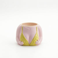 Torso Planter Quirky Planter with Hands Unique for Windowsill