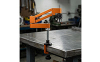 Clamp Mount Cantilever Tapping Bracket Hex Key Included Tapping Cantilever Bracket for Workbench, Workshop