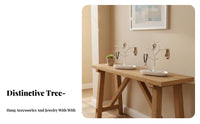 Decorative and Functional Valet Stand Sculpture adaptable Entryway Organizer Modern Nordic and aesthetic Desktop Tray Giftprepared Packaging for Apartment Dwellers, Professionals, Dressing Table, Living Room, chest of drawers Top, Nightstand