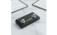 Double Footswitch Bluetooth Page Turner Landscape and Portrait Mode Wireless Page Turning Pedal Non-Slip Bottom Wireless Score Turner for Performance, Rehearsal, Practice