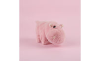 Interactive Soft Toy Hippo Electric Soft Toy Hippopotamus Plushie Walking Stuffed Animal Compact for Children