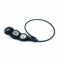 Scuba Pressure Compass Console Easy to Read Gauge Dive Console Compact Dive Pressure Gauge for Underwater