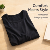 Tops for Women UK with Square Neckline, Short Sleeve T Shirts for UK for Summer, Basic Pullover for Everyday Wear
