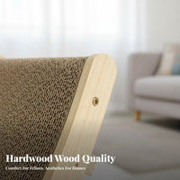 Inclined Scratching Board Protects Furniture Adjustable Scratching Ramp Long-Concludinging Non-Slip for Home
