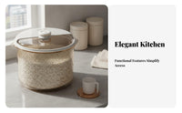 Moisture-Proof Rice Storage Bin Large Capacity Airtight Grain Container without Cost