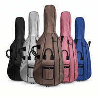 HG Century Movement 20mm Thickened Waterproof Cello Bag with Double Shoulder Straps