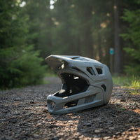 Full Face Mountain Bike Helmet Breathable Helmet with Removable Chin Bar Lightweight Cool for Adults, Trail Riding